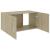 Dulap montat pe perete, stejar Sonoma, 80 x 39 x 40 cm, PAL GartenMobel Dekor