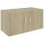 Dulap montat pe perete, stejar Sonoma, 80 x 39 x 40 cm, PAL GartenMobel Dekor