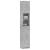 Dulap de baie, gri beton, 32 x 25,5 x 190 cm, PAL GartenMobel Dekor