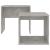 Set măsuțe de cafea, gri beton, 48 x 30 x 45 cm, PAL   GartenMobel Dekor