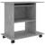 Birou de calculator, gri beton, 80 x 50 x 75 cm, PAL GartenMobel Dekor
