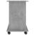 Birou de calculator, gri beton, 80 x 50 x 75 cm, PAL GartenMobel Dekor