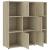 Bibliotecă, stejar Sonoma, 90 x 30 x 90 cm, PAL GartenMobel Dekor
