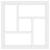 Raft de perete, alb, 45,1 x 16 x 45,1 cm, PAL GartenMobel Dekor