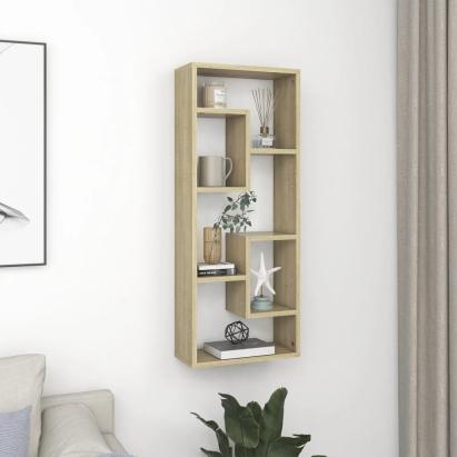Raft de perete, stejar sonoma, 36x16x90 cm, PAL GartenMobel Dekor