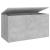 Cufăr de depozitare, gri beton, 84x42x46 cm, lemn compozit GartenMobel Dekor