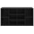Banchetă pantofar, negru, 103x30x54,5 cm, PAL GartenMobel Dekor