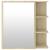 Dulap baie cu oglindă, stejar Sonoma, 62,5x20,5x64 cm PAL GartenMobel Dekor