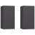 Comode TV, 2 buc., gri, 30,5x30x60 cm, PAL GartenMobel Dekor