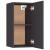 Comode TV, 2 buc., gri, 30,5x30x60 cm, PAL GartenMobel Dekor