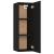 Comode TV, 2 buc., negru, 30,5x30x90 cm, PAL GartenMobel Dekor