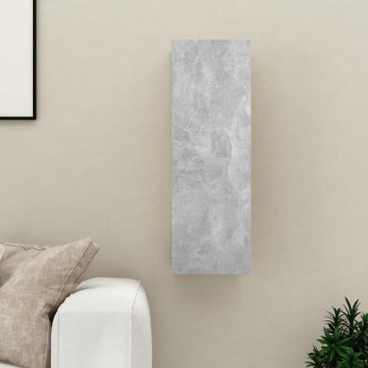 Comodă TV, gri beton, 30,5x30x90 cm, PAL GartenMobel Dekor