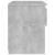 Noptiere, 2 buc., gri beton, 40x30x39 cm, PAL    GartenMobel Dekor
