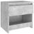 Noptiere, 2 buc., gri beton, 40x30x39 cm, PAL    GartenMobel Dekor