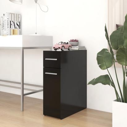Dulap de farmacie, negru, 20x45,5x60 cm, PAL GartenMobel Dekor