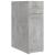 Dulap de farmacie, gri beton, 20x45,5x60 cm, PAL GartenMobel Dekor
