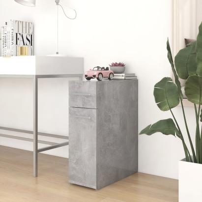 Dulap de farmacie, gri beton, 20x45,5x60 cm, PAL GartenMobel Dekor