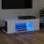 Comodă TV cu lumini LED, alb, 90x39x30 cm GartenMobel Dekor