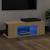 Comodă TV cu lumini LED, stejar Sonoma, 90x39x30 cm GartenMobel Dekor