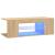 Comodă TV cu lumini LED, stejar Sonoma, 90x39x30 cm GartenMobel Dekor