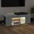 Comodă TV cu lumini LED, gri beton, 90x39x30 cm GartenMobel Dekor