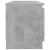 Comodă TV cu lumini LED, gri beton, 120x30x35,5 cm GartenMobel Dekor