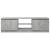 Comodă TV cu lumini LED, gri beton, 120x30x35,5 cm GartenMobel Dekor