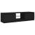 Comodă TV cu lumini LED, negru, 140x40x35,5 cm GartenMobel Dekor