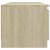 Comodă TV cu lumini LED, stejar sonoma, 140x40x35,5 cm GartenMobel Dekor