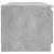Comodă TV cu lumini LED, gri beton, 140x40x35,5 cm GartenMobel Dekor