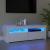 Comodă TV cu lumini LED, alb, 120x35x40 cm GartenMobel Dekor