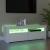 Comodă TV cu lumini LED, alb, 120x35x40 cm GartenMobel Dekor