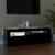 Comodă TV cu lumini LED, negru, 120x35x40 cm GartenMobel Dekor