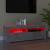 Comodă TV cu lumini LED, gri beton, 120x35x40 cm GartenMobel Dekor
