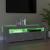 Comodă TV cu lumini LED, gri beton, 120x35x40 cm GartenMobel Dekor