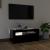 Comodă TV cu lumini LED, negru, 90x35x40 cm GartenMobel Dekor