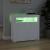 Servantă cu lumini LED, alb, 80x35x75 cm GartenMobel Dekor