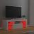 Comodă TV cu lumini LED, alb, 120x35x40 cm GartenMobel Dekor