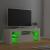 Comodă TV cu lumini LED, alb, 120x35x40 cm GartenMobel Dekor