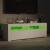 Comodă TV cu lumini LED, alb, 120x35x40 cm GartenMobel Dekor