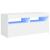 Comodă TV cu lumini LED, alb, 90x35x40 cm GartenMobel Dekor