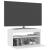 Comodă TV cu lumini LED, alb, 75x35x40 cm GartenMobel Dekor