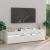 Comode TV cu lumini LED, 2 buc., alb, 75x35x40 cm GartenMobel Dekor