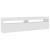 Comode TV cu lumini LED, 2 buc., alb, 75x35x40 cm GartenMobel Dekor