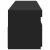 Comode TV cu lumini LED, 2 buc., negru, 75x35x40 cm GartenMobel Dekor