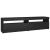 Comode TV cu lumini LED, 2 buc., negru, 75x35x40 cm GartenMobel Dekor