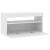 Comodă TV cu lumini LED, alb extralucios, 75x35x40 cm GartenMobel Dekor