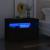 Comode TV cu lumini LED, 2 buc., negru, 60x35x40 cm GartenMobel Dekor