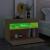 Comode TV cu lumini LED, 2 buc., stejar Sonoma, 60x35x40 cm GartenMobel Dekor