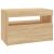 Comode TV cu lumini LED, 2 buc., stejar Sonoma, 60x35x40 cm GartenMobel Dekor